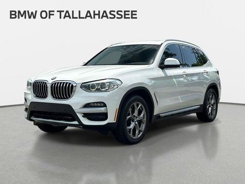 Alpine White 2021 BMW X3 sDrive30i