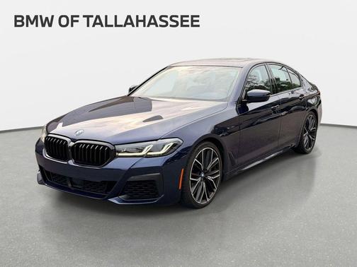 Tanzanite Blue II Metallic 2022 BMW M550 i Xdrive