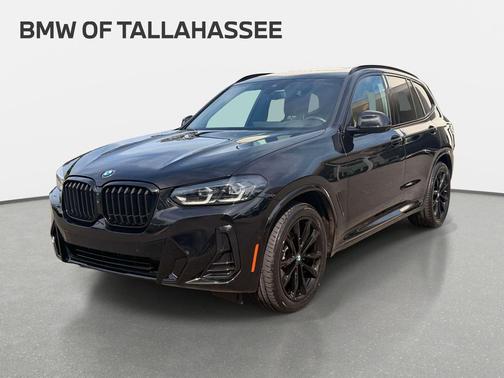 Black Sapphire Metallic 2024 BMW X3 sDrive30i