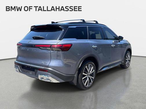 Moonbow Blue/Black Obsidian 2022 INFINITI QX60 AUTOGRAPH