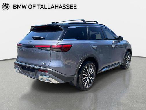 Moonbow Blue/Black Obsidian 2022 INFINITI QX60 AUTOGRAPH