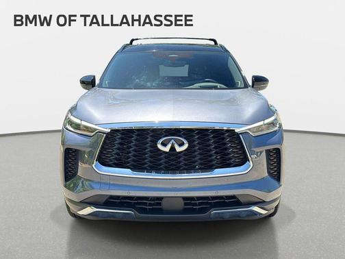 Moonbow Blue/Black Obsidian 2022 INFINITI QX60 AUTOGRAPH