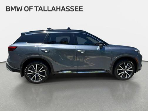 Moonbow Blue/Black Obsidian 2022 INFINITI QX60 AUTOGRAPH