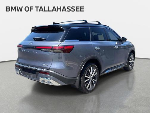 Moonbow Blue/Black Obsidian 2022 INFINITI QX60 AUTOGRAPH