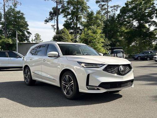 Platinum White Pearl 2025 Acura MDX Advance Package