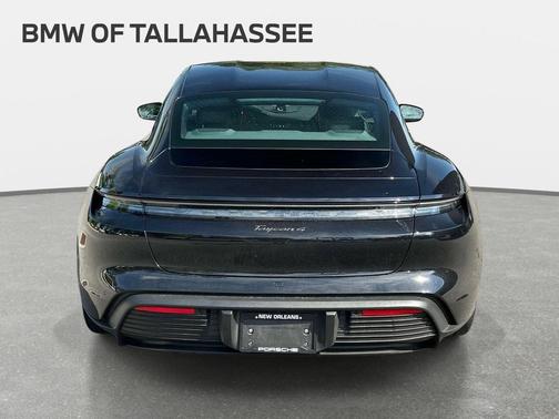 Jet Black Metallic 2025 Porsche Taycan 4
