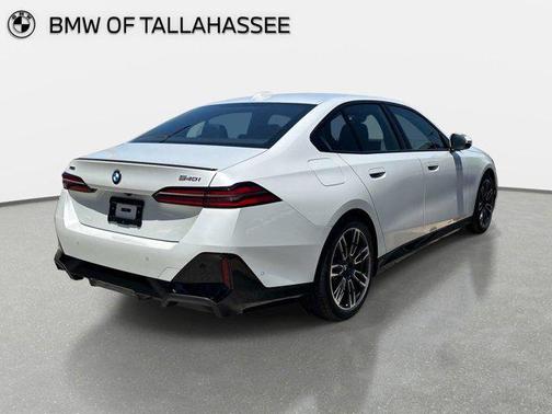 Mineral White Metallic 2024 BMW 540 xDrive
