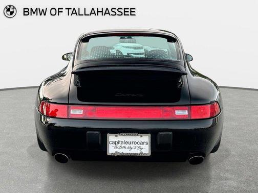 Black 1996 Porsche 911 Carrera