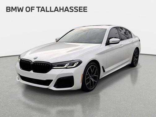 Alpine White 2023 BMW 540 i xDrive