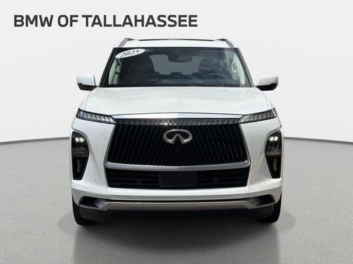 Radiant White 2025 INFINITI QX80 SENSORY AWD