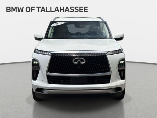Radiant White 2025 INFINITI QX80 SENSORY AWD