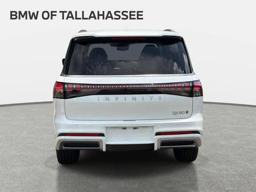 Radiant White 2025 INFINITI QX80 SENSORY AWD