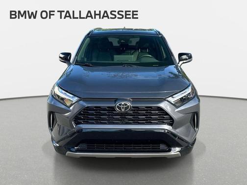 Magnetic Gray Metallic/Midnight Black Metallic 2025 Toyota RAV4 Hybrid SE
