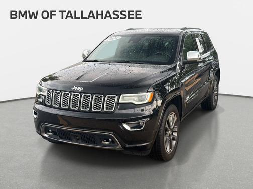 Diamond Black Crystal Pearlcoat 2018 Jeep Grand Cherokee Overland