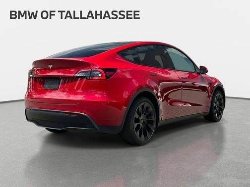 Red Multi-Coat 2021 Tesla Model Y Long Range Dual Motor All-Wheel Drive