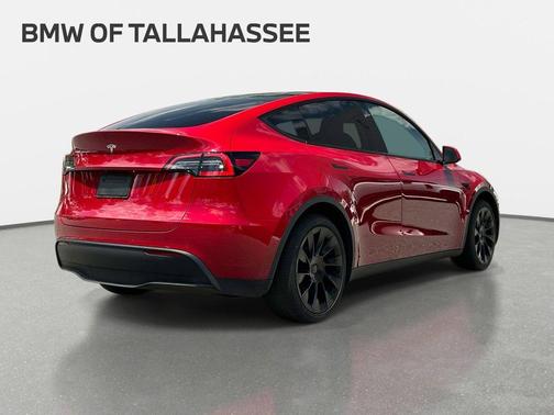 Red Multi-Coat 2021 Tesla Model Y Long Range Dual Motor All-Wheel Drive