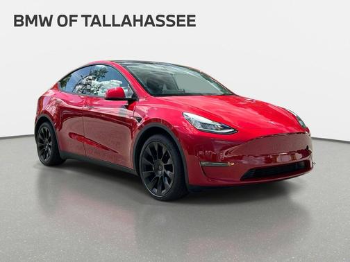 Red Multi-Coat 2021 Tesla Model Y Long Range Dual Motor All-Wheel Drive