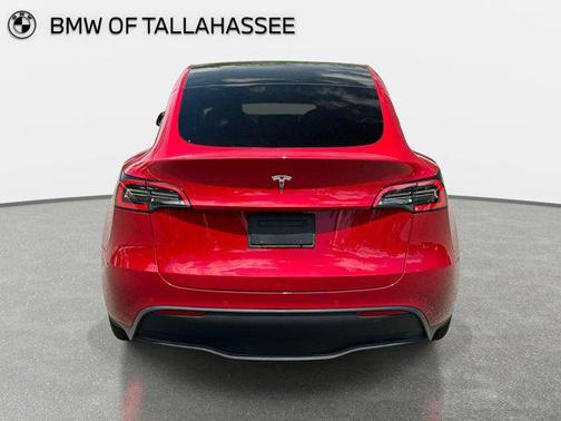 Red Multi-Coat 2021 Tesla Model Y Long Range Dual Motor All-Wheel Drive