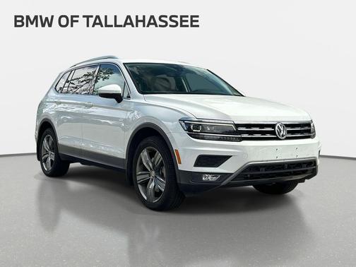Pure White 2019 Volkswagen Tiguan 2.0T SEL