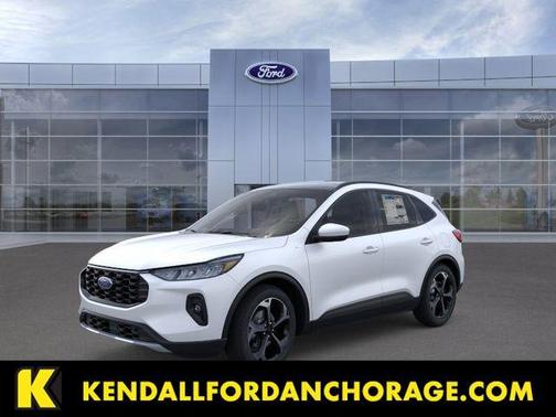 Star White Metallic Tri-Coat 2025 Ford Escape ST-Line Select
