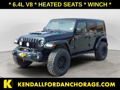 Black Clearcoat 2021 Jeep Wrangler Unlimited Rubicon 392