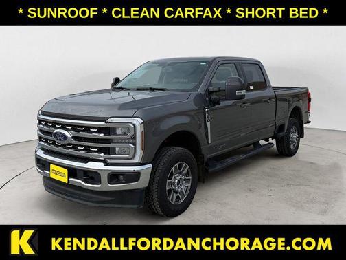 Grey 2025 Ford F-350 Lariat