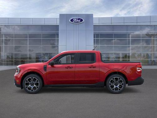 Ruby Red Metallic Tinted Clearcoat 2026 Ford Maverick Lariat