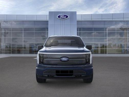 Antimatter Blue Metallic 2025 Ford F-150 Lightning Flash
