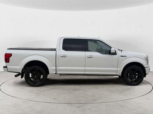 White Platinum 2018 Ford F-150 Limited