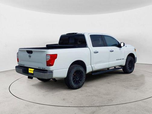 Glacier White 2019 Nissan Titan SV