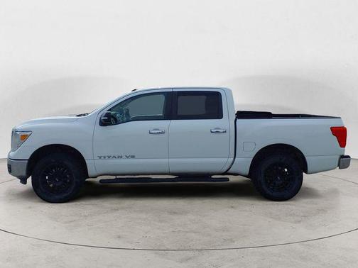 Glacier White 2019 Nissan Titan SV