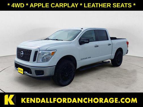 Glacier White 2019 Nissan Titan SV