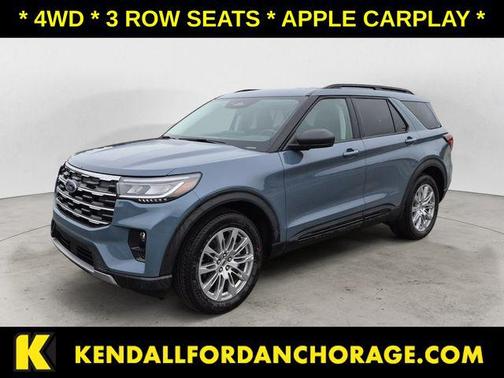 Vapor Blue Metallic 2026 Ford Explorer Active