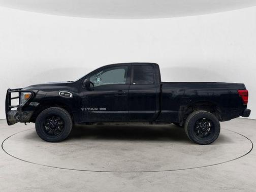 Magnetic Black 2018 Nissan Titan XD S
