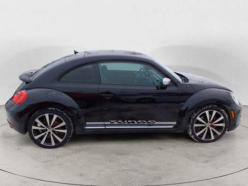 Deep Black Pearl Metallic 2012 Volkswagen Beetle 2.0T Turbo Launch Edition