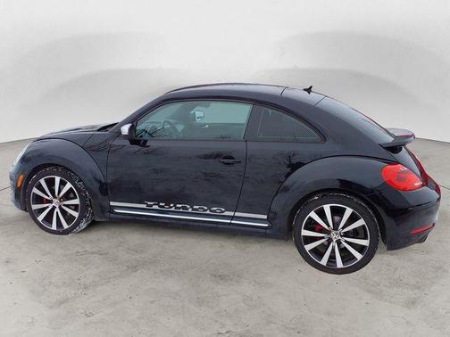 Deep Black Pearl Metallic 2012 Volkswagen Beetle 2.0T Turbo Launch Edition