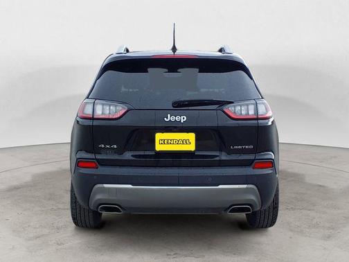 Diamond Black Crystal Pearlcoat 2019 Jeep Cherokee Limited