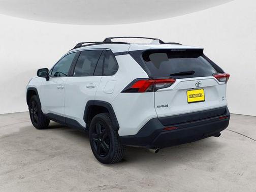 Super White 2019 Toyota RAV4 LE