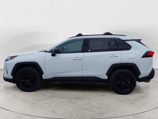 Super White 2019 Toyota RAV4 LE