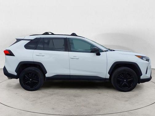 Super White 2019 Toyota RAV4 LE