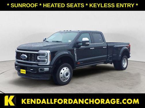 Agate Black Metallic 2024 Ford F-450 Platinum
