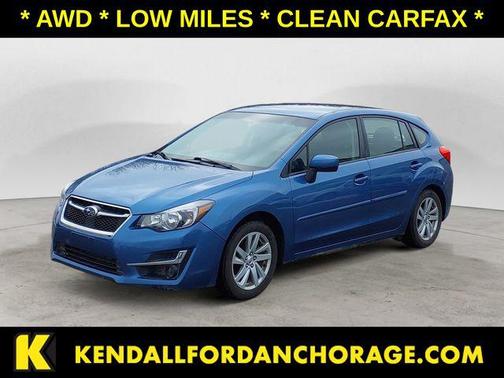 Quartz Blue 2015 Subaru Impreza 2.0i Premium