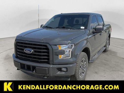 Shadow Black 2017 Ford F-150 XLT