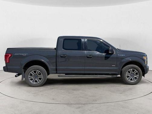 Shadow Black 2017 Ford F-150 XLT