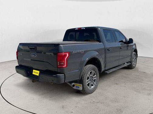 Shadow Black 2017 Ford F-150 XLT
