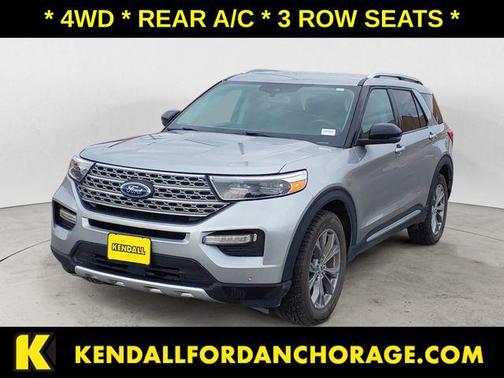 Silver Metallic 2022 Ford Explorer Limited