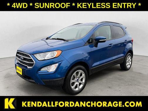 Lightning Blue Metallic 2019 Ford EcoSport SE