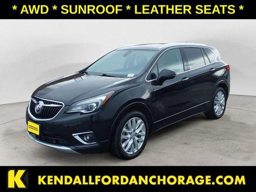 Ebony Twilight Metallic 2020 Buick Envision AWD Premium II