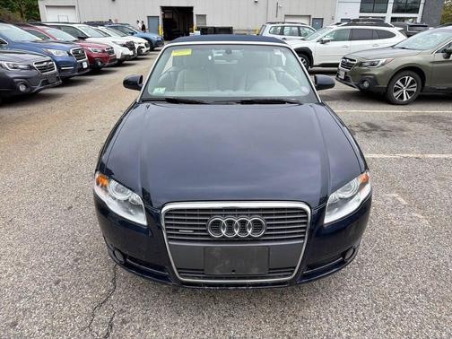 Blue 2008 Audi A4 3.2 Cabriolet quattro