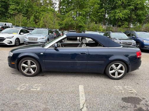 Blue 2008 Audi A4 3.2 Cabriolet quattro